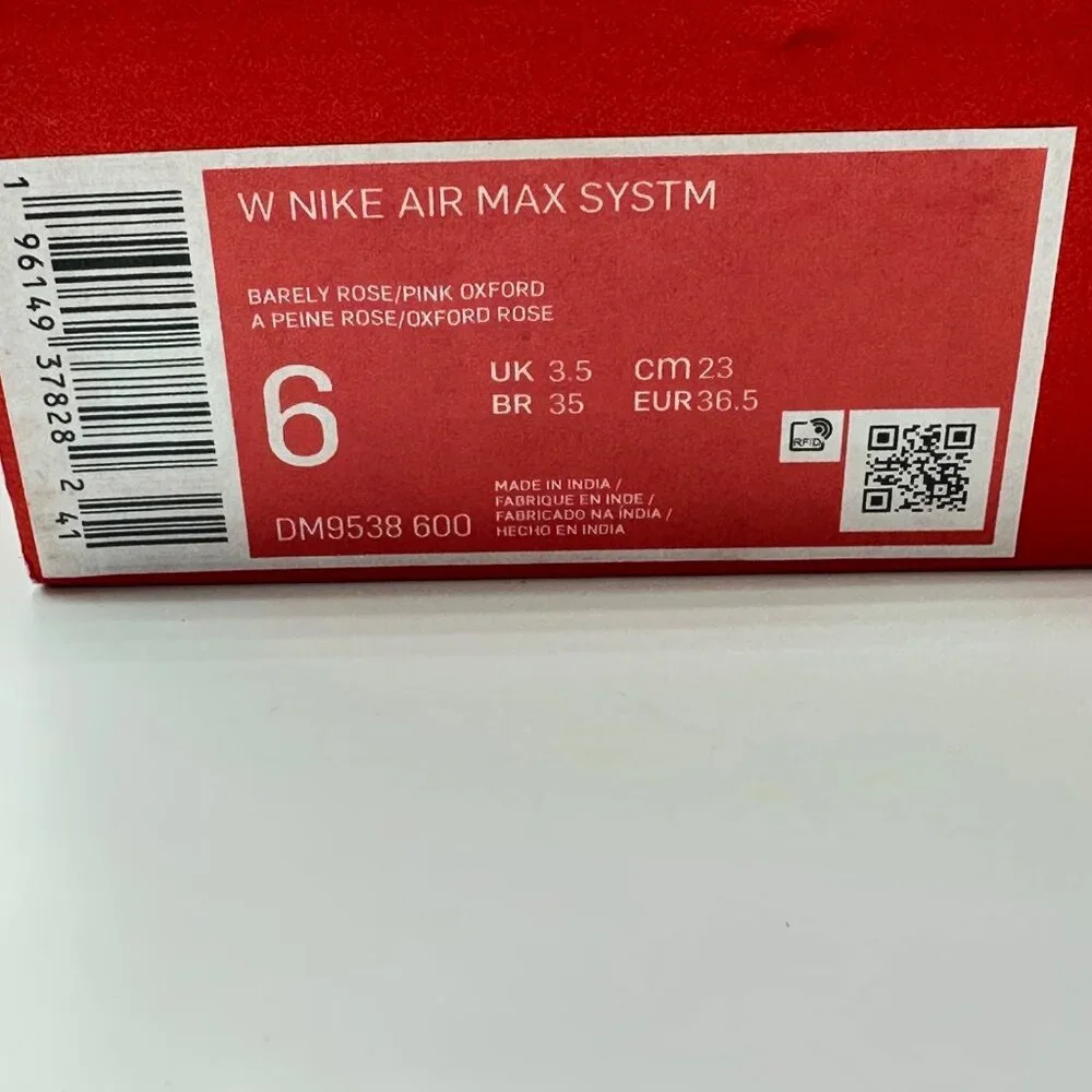 Women's Nike Air Max SYSTM Pink Sneakers DM9538-600 Shoe Size 6 - Picture 12 of 12